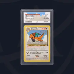 Pokemon Dragonite Black Star Promo #5 the First Movie Promo WOTC ACE 10 💎 - Image 1