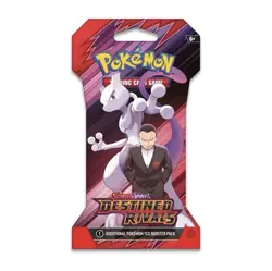 (4) POKEMON TCG SCARLET & VIOLET DESTINED RIVALS SLEEVED BOOSTERS FULL ART SET - Image 5
