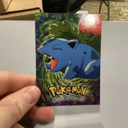 IVYSAUR #02 Pokemon Card TCG Topps TV Animation Edition E2 of 12 - Image 1