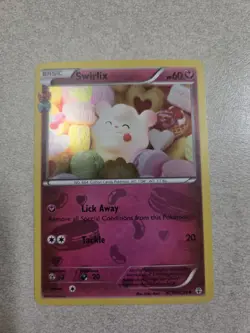 Pokemon Swirlix RC19/RC32 Generations Holo Basic 60 HP Uncommon - Image 1