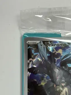 Ascended Heroes N’s Zekrom Holo Card Pokemon Center Stamped ETB Promo (SEALED) - Image 3