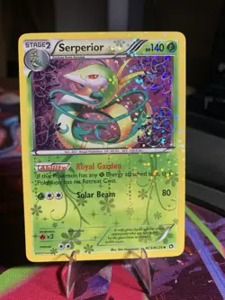 Pokemon TCG Serperior RC3/RC25 Legendary Treasures Radiant Collection Holo Rare - Image 1