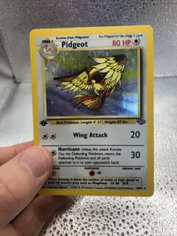Pidgeot 8/64 Rare Jungle Holo 1st Edition Pokemon - Image 2