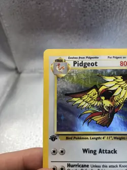Pidgeot 8/64 Rare Jungle Holo 1st Edition Pokemon - Image 5