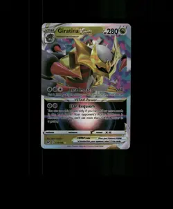 Fan-Art READ DESCRIPTION BELOW HOLO Giratina Card Giratina Pokemon Card p3 - Image 1