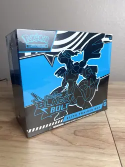 Pokemon Scarlet & Violet Black Bolt Elite Trainer Box ETB Sealed New TCG - Image 1