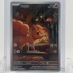 Pokemon TCG Mega Evolution Vulpix #138/132 Illustration Rare NM - Image 1