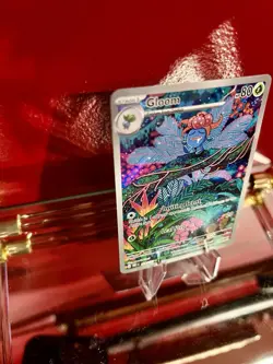 Pokemon CCG Gloom Illustration Rare 198/197 SV03: Obsidian Flames Holo NEW CLEAN - Image 4