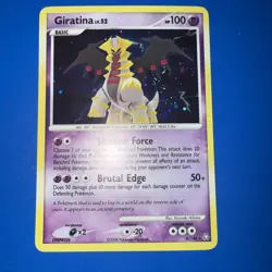 Pokemon Giratina LV.52 Legends Awakened 4/146 Basic 100 HP 2008 Card - Image 1