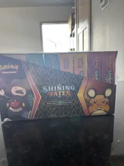 Pokemon TCG: Shining Fates Mad Party Pin Collections Case Of 8x New Sealed 820650818684 - Image 4