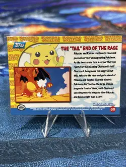 Pokemon TCG The "Tail" End of the Race Pokemon Topps Pikachu's Vacation 50 - Image 2