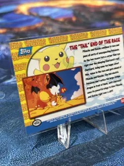 Pokemon TCG The "Tail" End of the Race Pokemon Topps Pikachu's Vacation 50 - Image 3