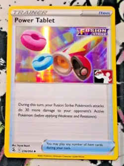 Power Tablet 236/264 Holo Pokemon Play! Prize Pack Series 2 - Image 1