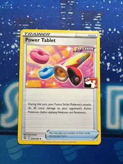 Pokemon TCG Power Tablet FST 236/264 Play! Prize Pack Series NM - Image 1