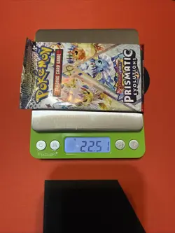 HEAVY! GOD PACKUUU 22.51g Prismatic Evolutions Pokemon TCG Booster (SEALED) - Image 1