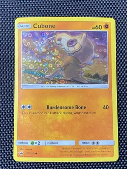 Cubone 57/131 Holo General Mills Promo Pokemon Forbidden Light LP/NM - Image 1