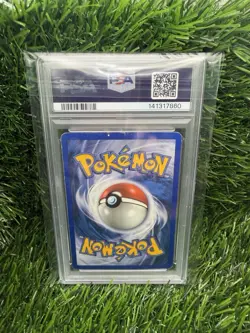 2005 POKEMON BLACK STAR PROMOS #033 ZAPDOS EX-HOLO PSA 1 - Image 2