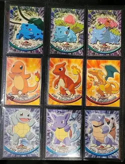 NM/LP *MIXED* Label 1999 Topps Pokemon Series 1 COMPLETE SET 90/90 EXCELLENT - Image 2
