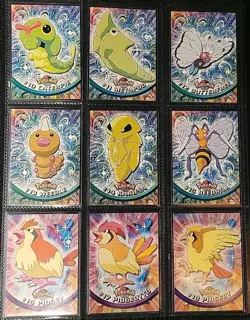 NM/LP *MIXED* Label 1999 Topps Pokemon Series 1 COMPLETE SET 90/90 EXCELLENT - Image 3