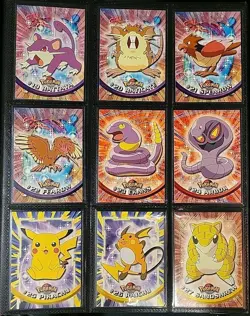 NM/LP *MIXED* Label 1999 Topps Pokemon Series 1 COMPLETE SET 90/90 EXCELLENT - Image 4
