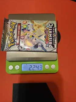 HEAVY! GOD PACKUUU 22.43g Prismatic Evolutions Pokemon TCG Booster (SEALED) - Image 1