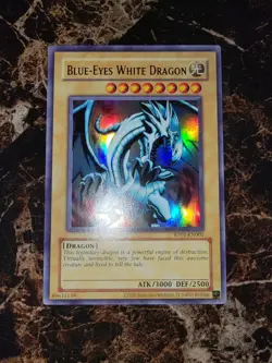 Yugioh Retro Pack Blue Eyes White Dragon RP01-EN001 Ultra Rare Pack Fresh MINT! - Image 2