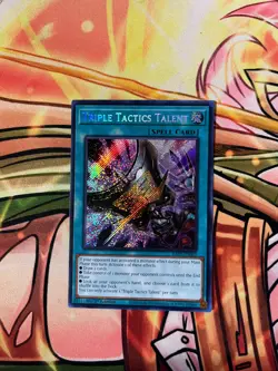 Triple Tactics Talent - RA01-EN063 - SECRET Rare - 1st Edition - Image 1