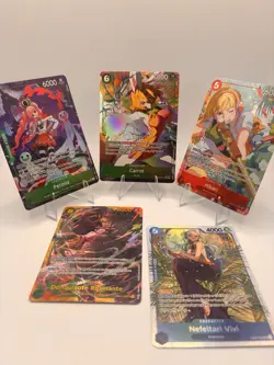 One Piece Carrot, Hibari, Perona, Rosinante, Nefeltari Vivi Foil Lot OP14 EB03 - Image 1