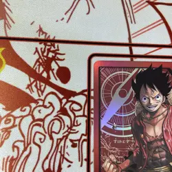 One Piece English Monkey.D.Luffy ST01-001 Leader Foil - Near Mint - Image 5