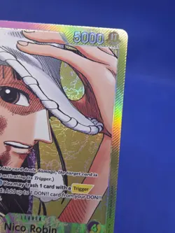 One Piece Emperors in the New World Nico Robin OP09-062 Parallel Alt Leader - Image 4
