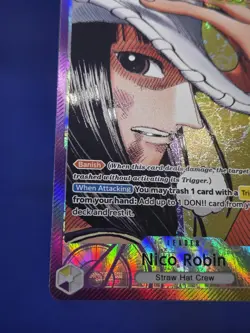 One Piece Emperors in the New World Nico Robin OP09-062 Parallel Alt Leader - Image 5