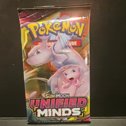Pokemon Sun & Moon Unified Minds Mewtwo and Mew 10 Card Pack - Image 1