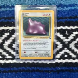 Pokemon Ditto Holo Rare Fossil Unlimited 3/62 Card 1999 Wizards of the Coast - Image 5