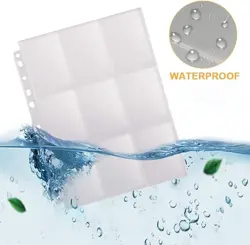 Pokemon Card Book 900 Pockets Trading Cards Pages Sleeves 3 Ring Binder Baseball - Image 2