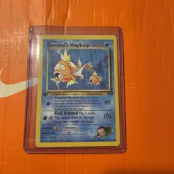 Pokemon TCG Giovanni's Magikarp 73/132 Gym Challenge 1st Edition WOTC vintage - Image 1