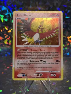 Pokemon TCG - Ho-Oh Holo Bleed with Swirl - Secret Wonders English - MP 10/132 - Image 2