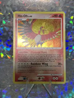 Pokemon TCG - Ho-Oh Holo Bleed with Swirl - Secret Wonders English - MP 10/132 - Image 3