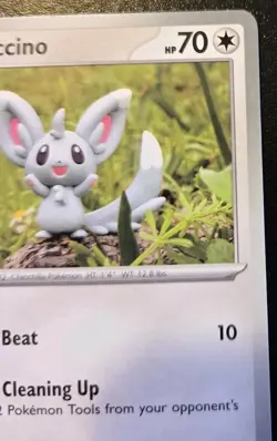 Minccino 136/162 Common Scarlet & Violet: Temporal Forces Pokemon TCG - Image 3