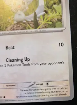 Minccino 136/162 Common Scarlet & Violet: Temporal Forces Pokemon TCG - Image 5