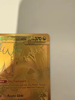 Pokemon TCG Ascended Heroes Mega Dragonite Ex Gold Hyper Rare 295/217 Near Mint - Image 4