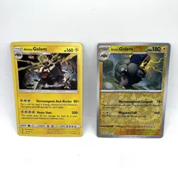 Geodude Graveler & Golem Pokemon TCG Card Collection Lot - Image 2