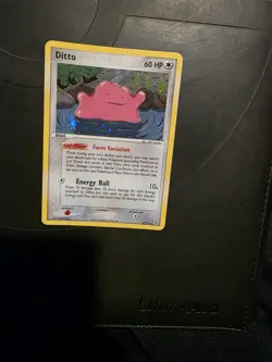 Pokemon TCG Ditto Card 4/112 FireRed & LeafGreen Holo - Image 1