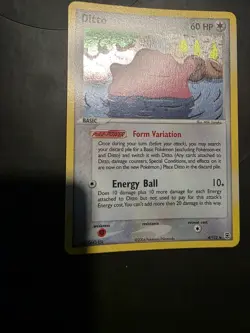 Pokemon TCG Ditto Card 4/112 FireRed & LeafGreen Holo - Image 2