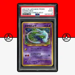 Pokemon PSA 2 Shining Mew No.151 CoroCoro Comics Promo Japanese - Image 1
