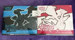 Pokemon White Flare and Black Bolt Pokemon Center ETB Elite Trainer Box - Image 1