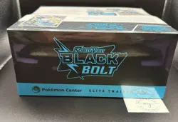 Pokemon White Flare and Black Bolt Pokemon Center ETB Elite Trainer Box - Image 4
