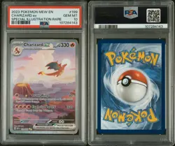 Pokemon Charizard ex 151 MEW EN Special Illustration Rare #199 PSA 10 Gem Mint - Image 3