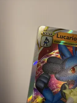 Pokemon TCG Lucario VSTAR Sword & Shield SWSH214 Holo Black Star Promo - Image 5