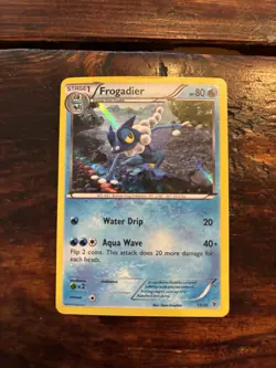 Pokemon TCG Frogadier 13/39 Holo - MP - XY Kalos Starter Set - Image 1