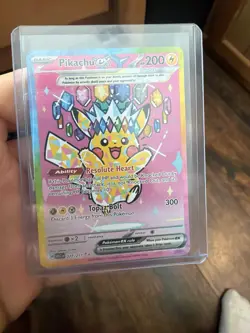 Pokemon TCG Pikachu EX 277/217 Ascended Heroes SIR NM - Image 2